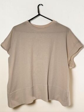 Women's Unbranded Beige Short Sleeve Tee M